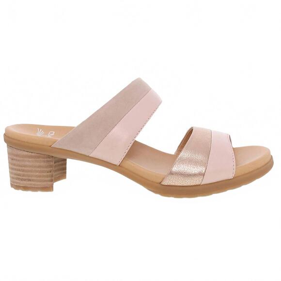 NEW DANSKO women's theresa sandal in blush